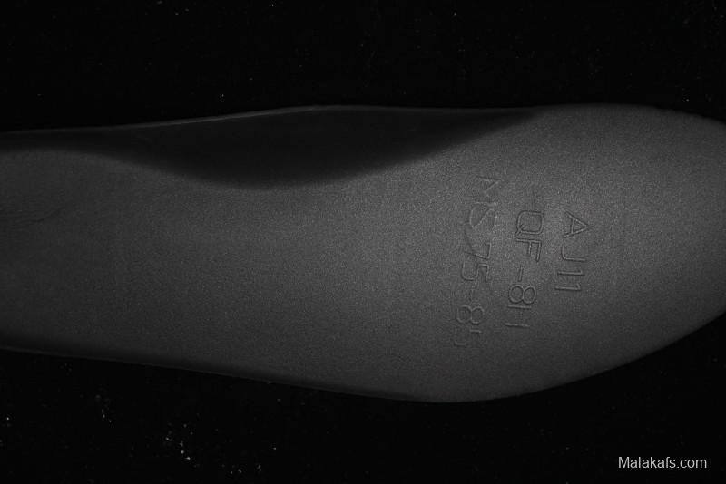 Nike Air Jordan 11 Retro High Top Basketball Shoes in Black/Red - CT8012-600