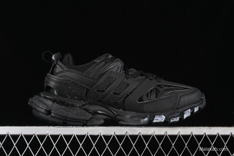 Balenciaga Track Sneaker with Transparent Heel Strap - WTRHW1090