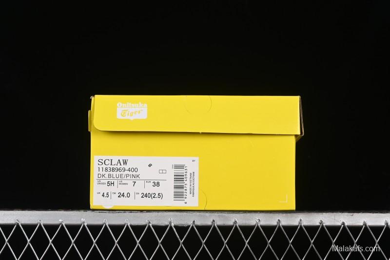 Onitsuka Tiger Sclaw Comfortable Versatile Slip-Resistant Low-Top Lifestyle Sneakers - 1183B969-400