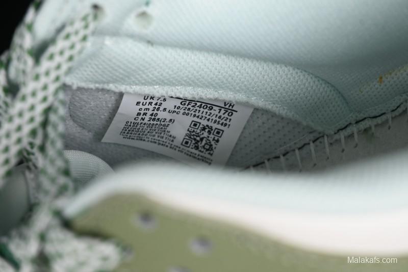 Nike SB Dunk Low Saint Laurent Series - White Green Swoosh Anniversary High-End Custom Low-Top Casual Sneakers - GF2409-170