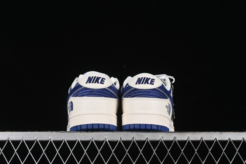 Nike SB Dunk Low The North Face Collaboration - Anniversary Edition Customized Low-Top Casual Skate Shoes - DQ10998-512