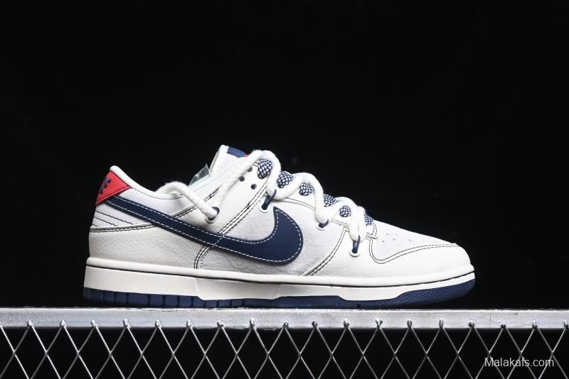 Nike SB Dunk Low Stone Island Anniversary Edition Customized Low-Top Casual Skate Shoes - YX5066-201
