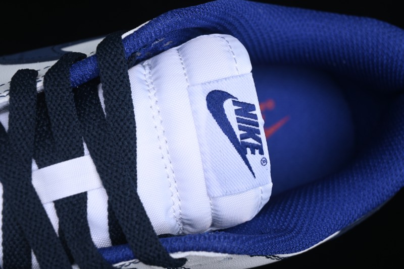Nike Dunk Low High Street Minimalist Blue Panda Retro Low-Top Casual Sneakers - DD1503-119