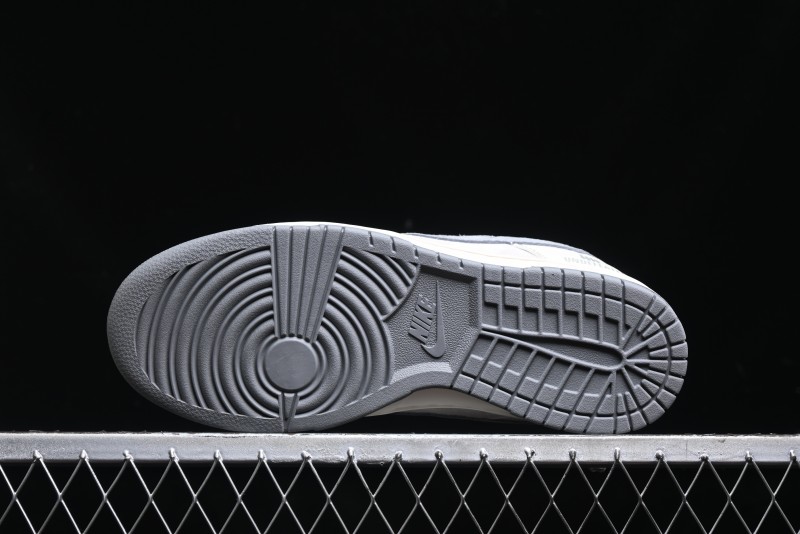 Nike SB Dunk Low UN Collaboration - Beige Grey Line Grey Sole Anniversary High-End Custom Low-Top Casual Skate Shoes - BB7518-003