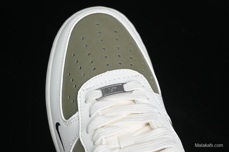Nike Air Force 1 '07 Low Supreme Casual Sneakers in Military Green - CH6336-508
