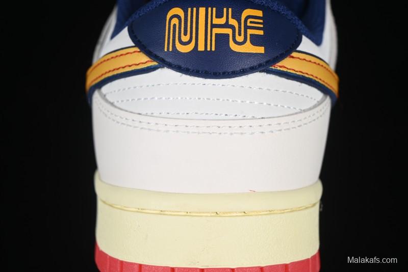 Nike SB Dunk Low Rainbow Gradient Low-Top Casual Skateboard Shoes - HV5749-110