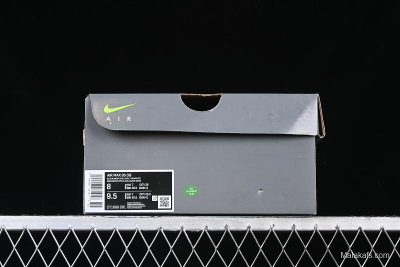 Nike Air Max 95 Retro Running Shoes with Air Cushion Technology - CT1689-001