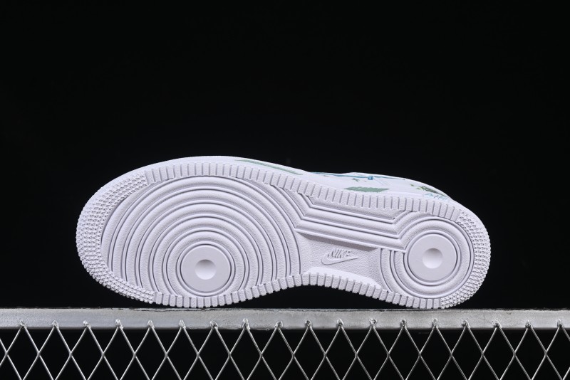 Nike Air Force 1'07 Low "Octopus Brother" SpongeBob Comic Series Squidward Middle East Casual Sneakers - FB8971-060