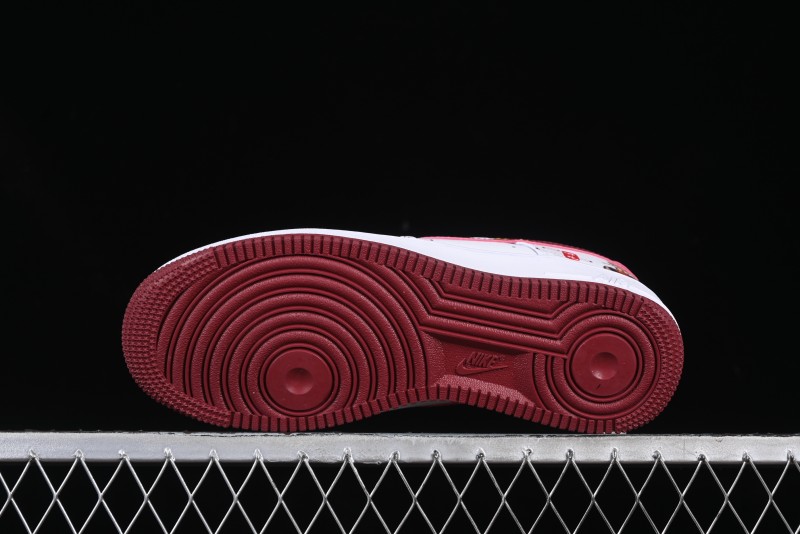 Nike Air Force 1 '07 Low "Nezha" 2D Hand-Painted Doodle Casual Sneakers with Full-Length Air Cushion - FV5988-105