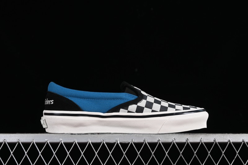 Vans Slip-On x Liberaiders Origami Checkerboard Low-Top Casual Sneakers - VN000V0SAPK
