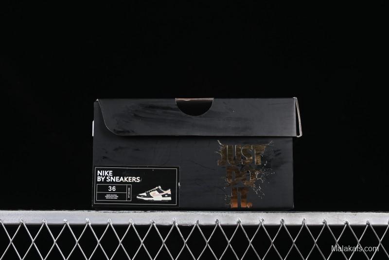 Nike SB Dunk Low Butterfly Bow Black White Pink Low-Top Casual Skate Shoes - BP1220-009