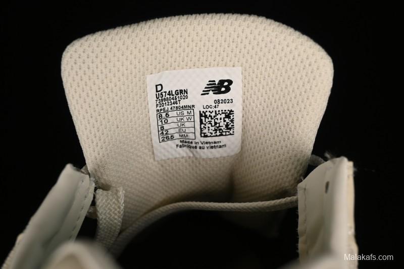 New Balance 574 Series Retro Casual Running Shoes - U574LGRN