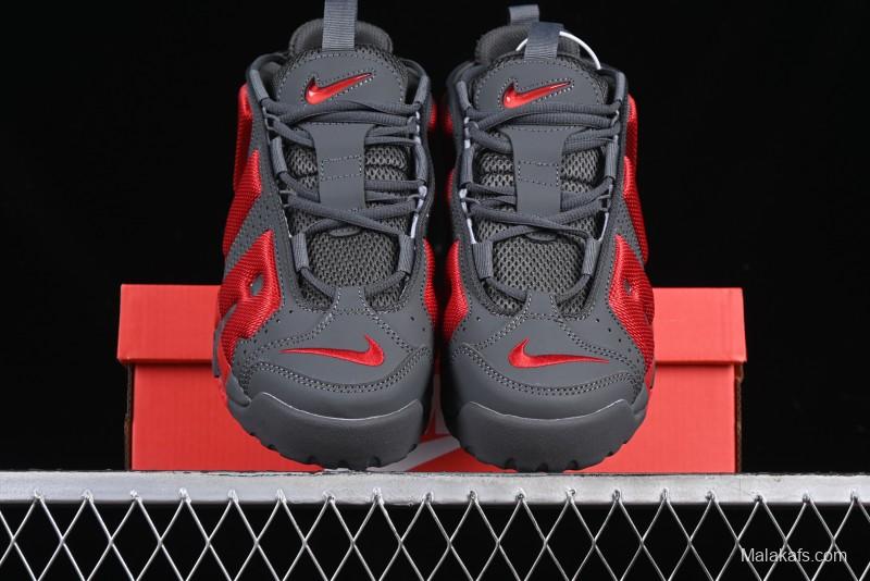 Nike Air More Uptempo Retro Basketball Shoes with Mesh Upper for Breathability - FZ3055-002