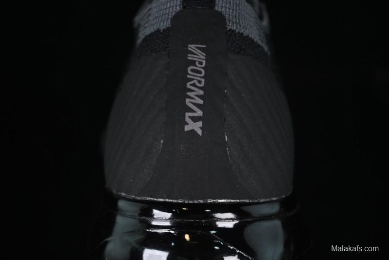 Nike Vapormax Flyknit Breathable Casual Running Shoes with Full-Length Air Cushion - 849558-007