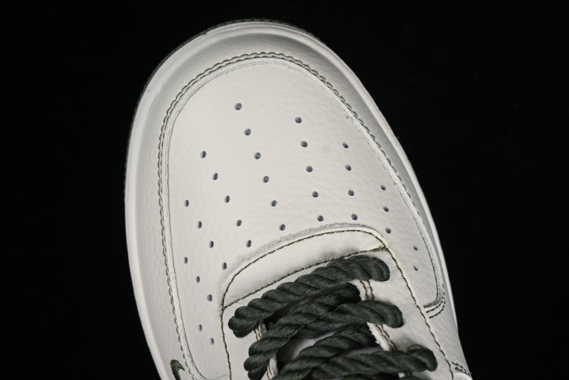 Nike Undefeated x Air Force 1'07 Low Military Green Hemp Rope Casual Sneakers - UT2023-202