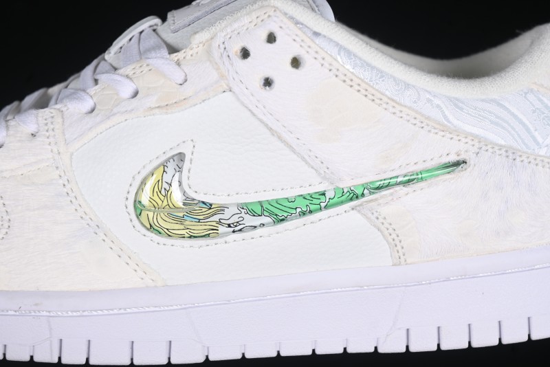 Nike Dunk Low Year of the Dragon Limited Edition Low-Top Casual Sneakers - DV0831-101