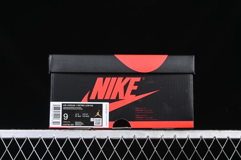 Nike Air Jordan 1 Low OG Obsidian AJ1 Low-top Lifestyle Basketball Shoes - CZ0790-400