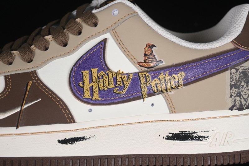 Nike Air Force 1 '07 Low "Harry Potter" Casual Sneakers with Comic Series Design - LJ2288-111