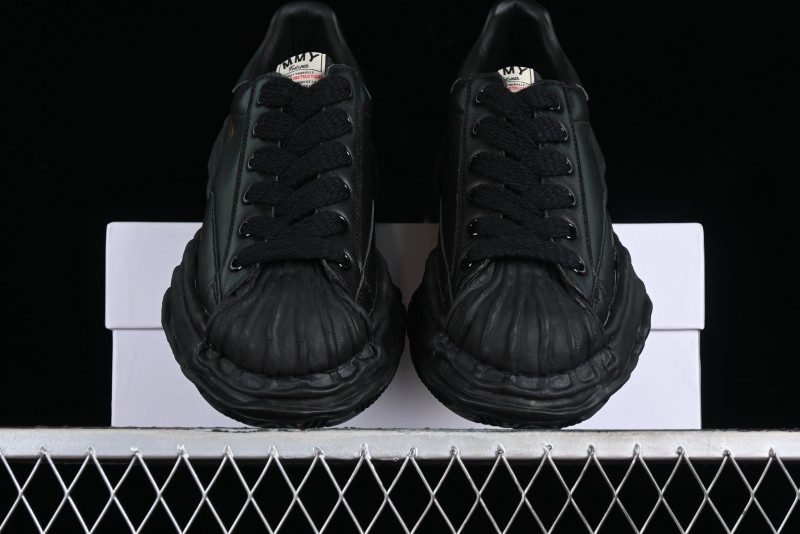 Wayne Original Sole Leather Low Sneaker with Melted Ice Cream Outsole - W.E5