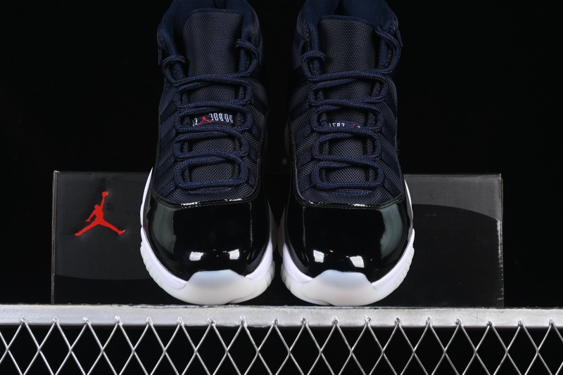 Nike Air Jordan 11 Retro High Navy Blue Basketball Shoes - CT8012-406