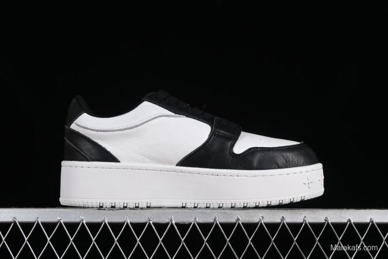 SMFK Comfortable Chunky Sole White Sneakers - T.D4