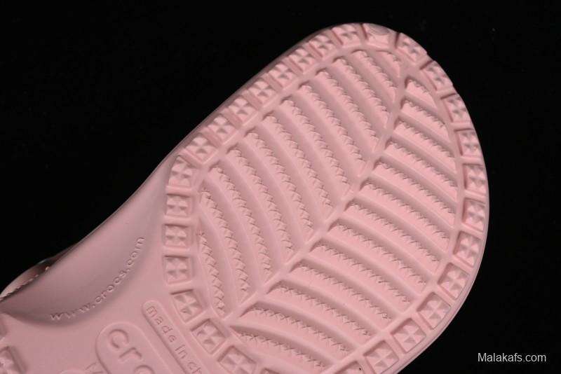 Crocs Classic Clog Quartz Pink Two-Way Beach Sandals with Ventilation Holes - B.D4