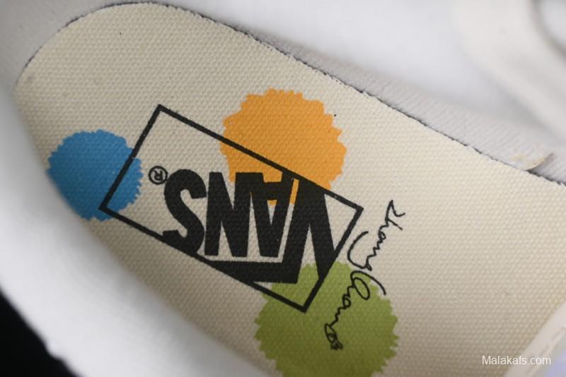 Vans Knu Skool Pearl White Chunky Sneakers with D-Ring Lacing System - VN000D22QC5