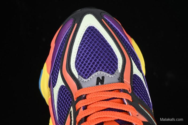 New Balance 9060 Retro Casual Running Sneakers with ABZORB Cushioning Technology - U9060NBX