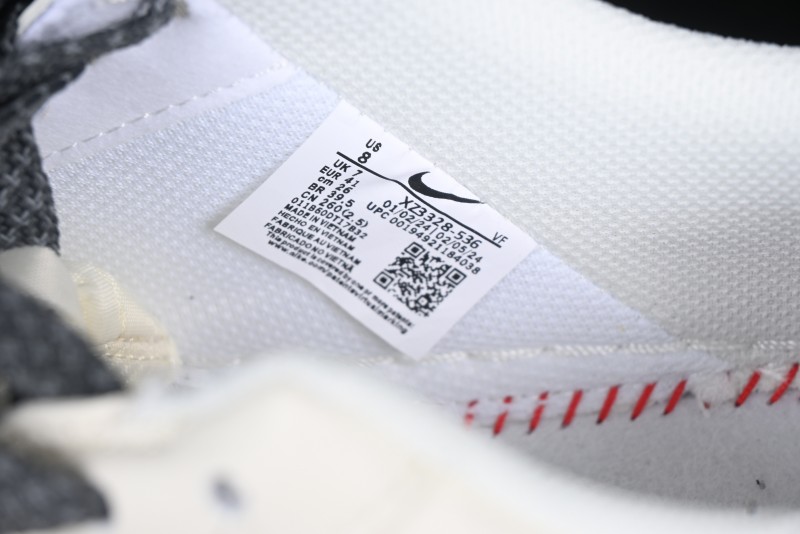Nike Air Force 1 '07 Low Stussy Collaboration - Grey English Patchwork Low-Top Casual Sneakers - XZ3328-536