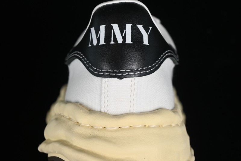 Wayne MMY Original Sole Leather Low Sneaker with Deconstructed Ice Cream Sole - W.E5