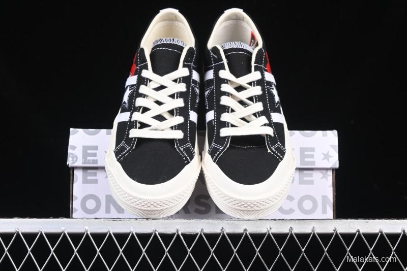 Converse x Play Comme Des Garcons One Star Academy Pro Low Top Casual Sneakers - A09870C
