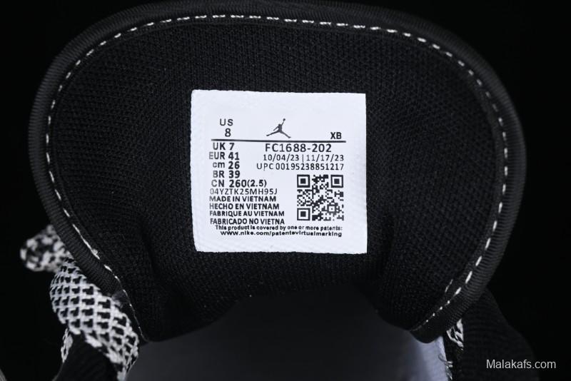 Nike Air Jordan 1 Low Retro Basketball Shoes with Custom Stussy Grey Snake Design - FC1688-202