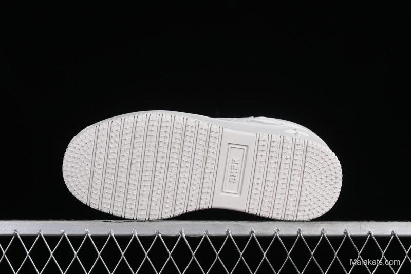 SMFK Comfortable Chunky Sole White Sneakers - T.D4