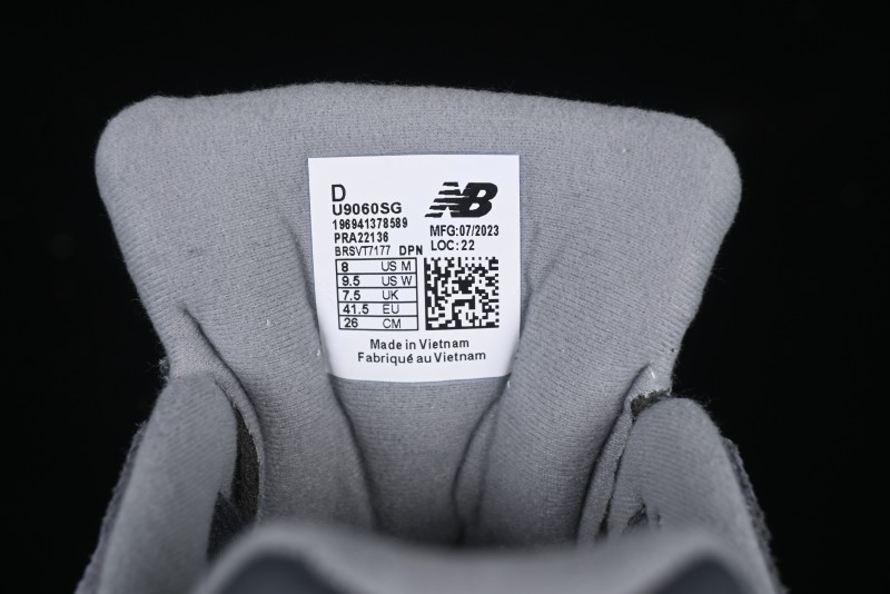 New Balance 9060 Retro Casual Running Sneakers with ABZORB Cushioning Technology - U9060SG