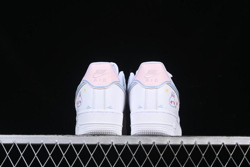 Nike Air Force 1 '07 Low Valentine's Day Limited Edition 2D Hand-Painted Graffiti Lollipop Casual Sneakers - TY0301-111