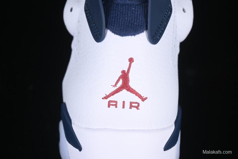 Nike Air Jordan 6 Retro "Olympic" Basketball Shoes - CT8529-164