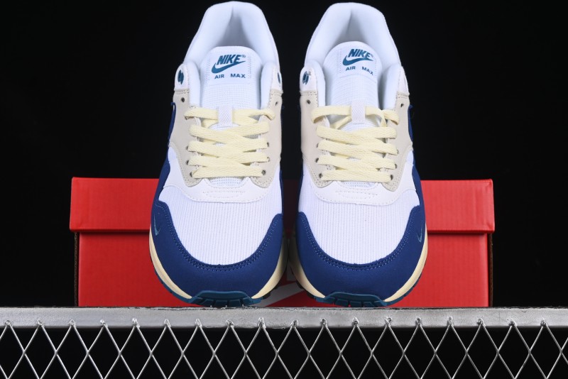Nike Air Max 1 Retro Running Shoes with Half-Sole Air Cushion - FQ8048-133