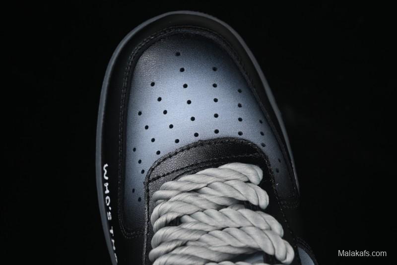 Nike Air Force 1'07 Low Gradient Skeleton Casual Sneakers - YD2425-110