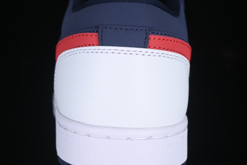 Nike Air Jordan 1 Low AJ1 Patriot Blue Red Low-Top Casual Lifestyle Sneakers - CZ8454-400