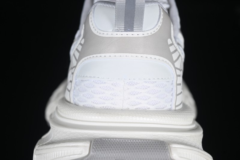 GG-CC Casual Running Shoes with Irregular Design for Trendy Look - 5509 White
