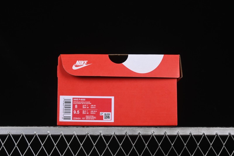 Nike P-6000 Premium Retro Casual Sneakers with Multi-Layer Design - CD6404-107