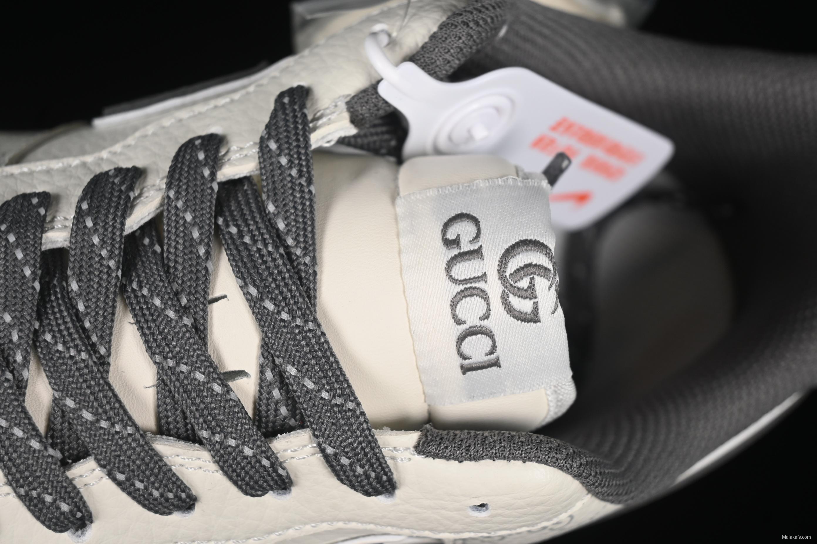 Nike Air Force 1 '07 Low Gucci Collaboration Classic Grey Pattern Casual Sneakers - CS5288-003