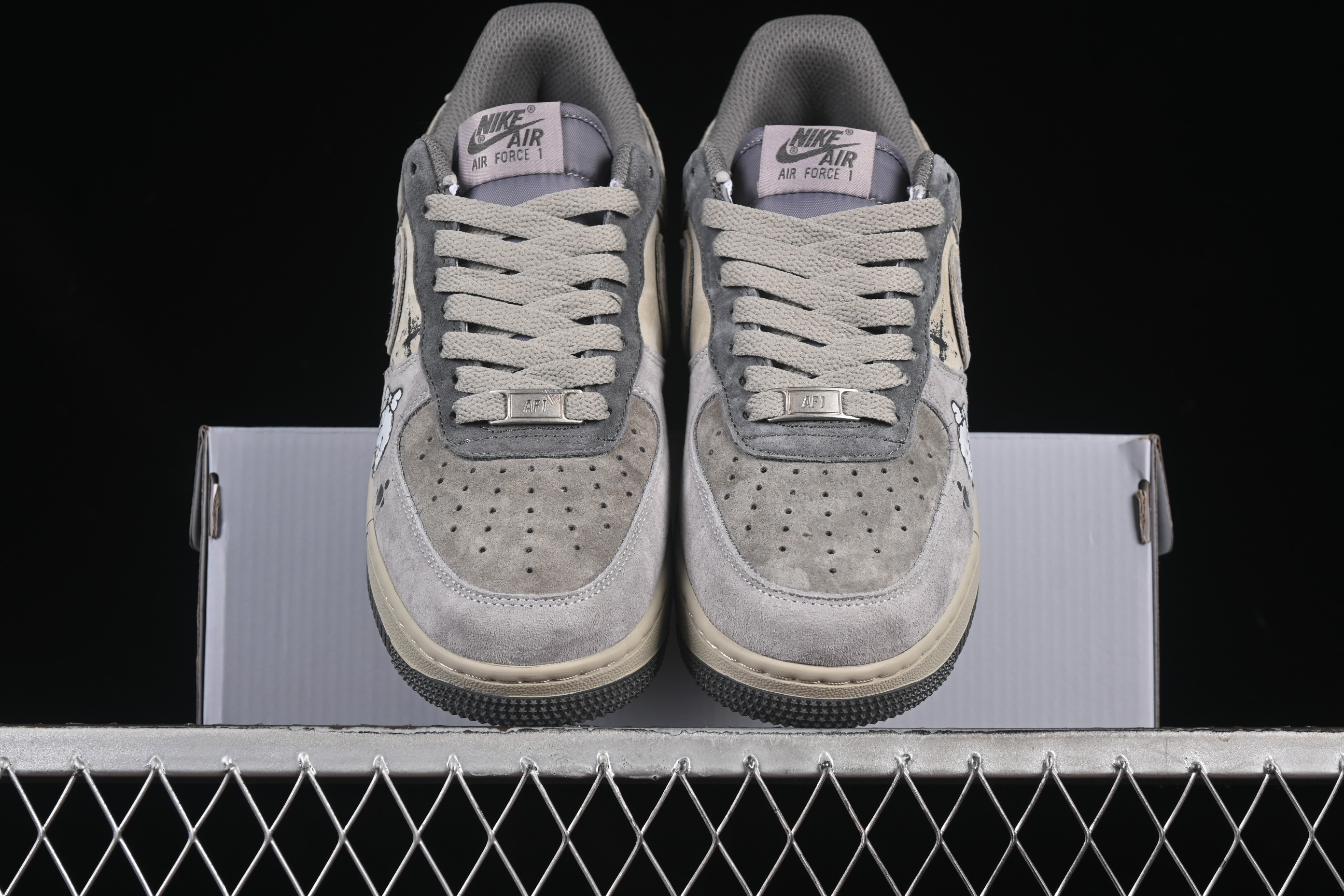 Nike Air Force 1'07 Low Dark Skull Casual Sneakers - YD2425-660