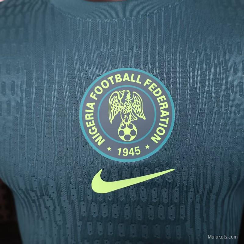 Player Version 2025 Nigeria Green Jersey