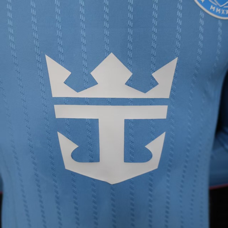 Player Version 25/26 Inter Miami Blue Third Long Sleeve Jersey