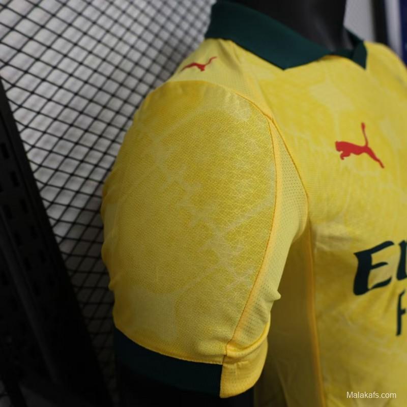 Player Version 25/26 AC Milan Third Yellow Jersey