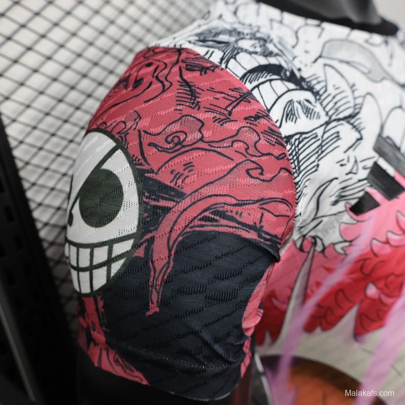 Player Version 2025 Japan White with Anime Character Pattern Jersey