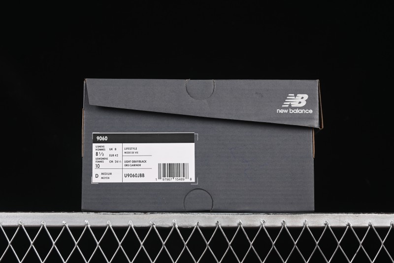 New Balance NB9060 Series Retro Casual Running Shoes with ABZORB Cushioning - U9060JBB