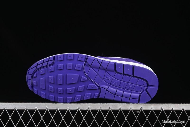 Nike Air Max 1 Retro Running Shoes with Half-Sole Air Cushion - HF8813-500