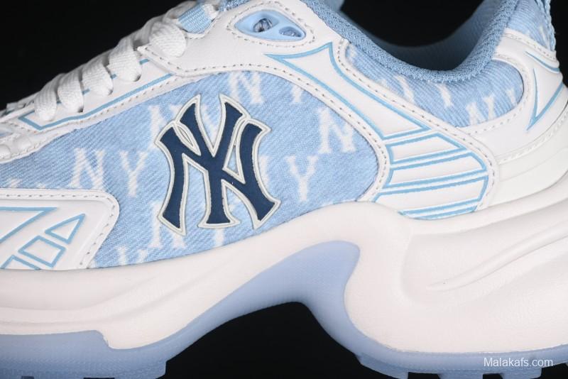 New York Yankees MLB XLG Chunky Breathable Casual Sneakers - 3ASHW065N50BLS